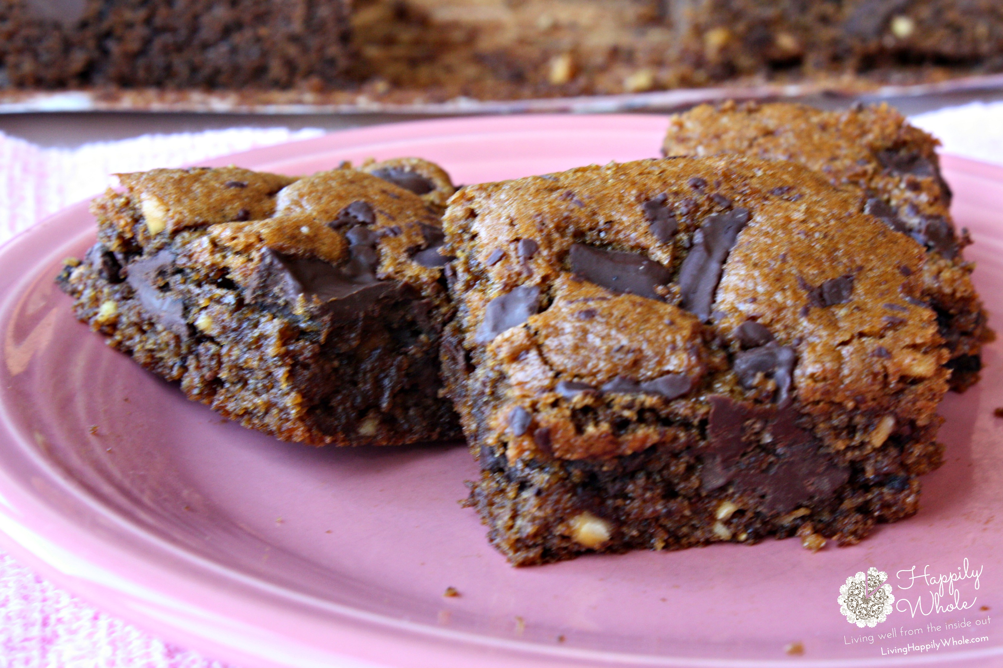 Dark Chocolate Nut Butter Bars...and how I'm choosy with my chocolate